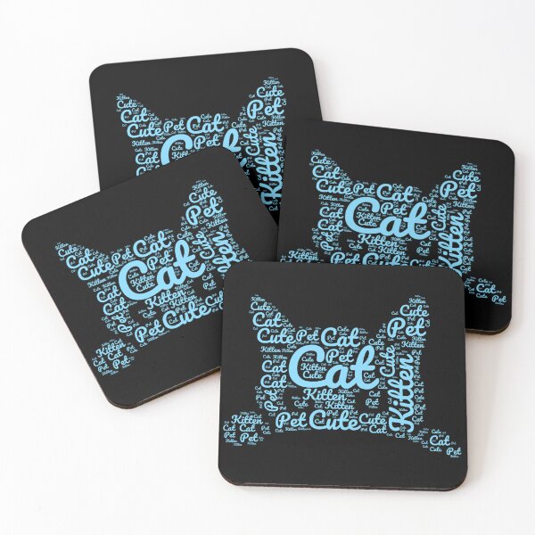Item preview, Blue Cat Made of Words designed and sold by Promoc.