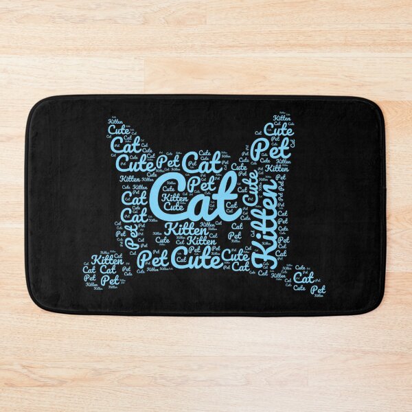 Item preview, Blue Cat Made of Words designed and sold by Promoc.