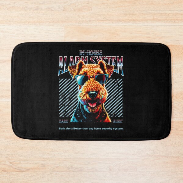 Item preview, Bark Alert Airedale Terrier Dog designed and sold by RedDesignSyc.