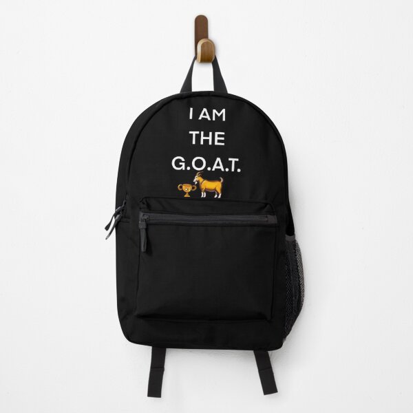 Item preview, I am the GOAT with trophy, the greatest of all time relatable humour humor humble brag designed and sold by Artonmytee.