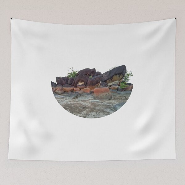 Item preview, unique stone design on the beach designed and sold by Nopidesign-.