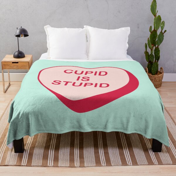 Item preview, Cupid is Stupid Rejected Candy Heart designed and sold by creativecurly.