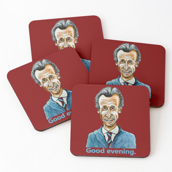 Item preview, Unai Emery (Aston Villa Manager) Caricature with "Good Evening" catchphrase. designed and sold by smadge.