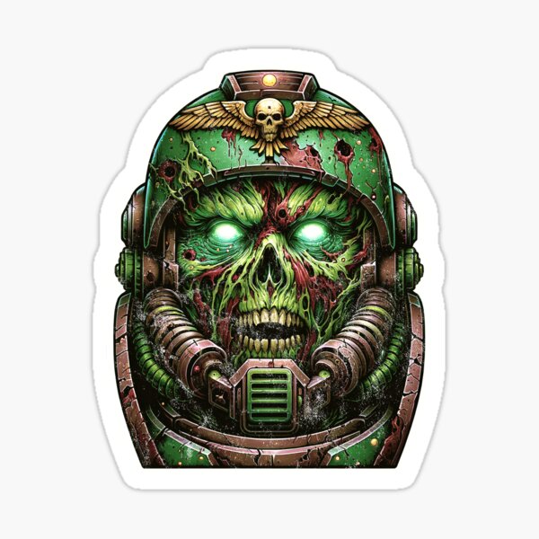 Item preview, Zombie Space Marine designed and sold by voltayk.