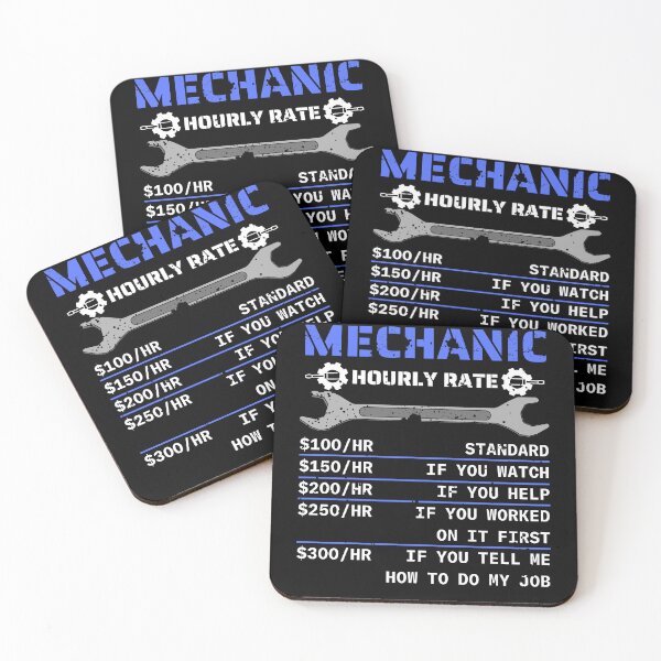 Item preview, Mechanic Hourly Rate designed and sold by AniArtPL.