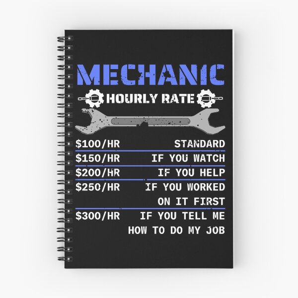 Item preview, Mechanic Hourly Rate designed and sold by AniArtPL.