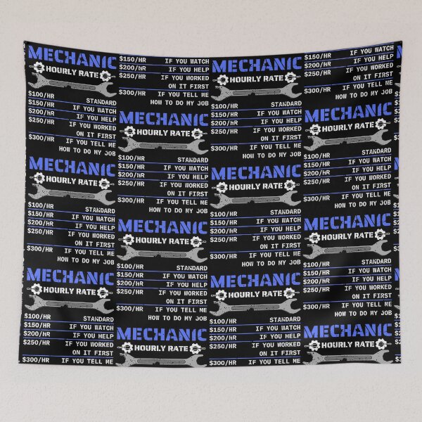 Item preview, Mechanic Hourly Rate designed and sold by AniArtPL.