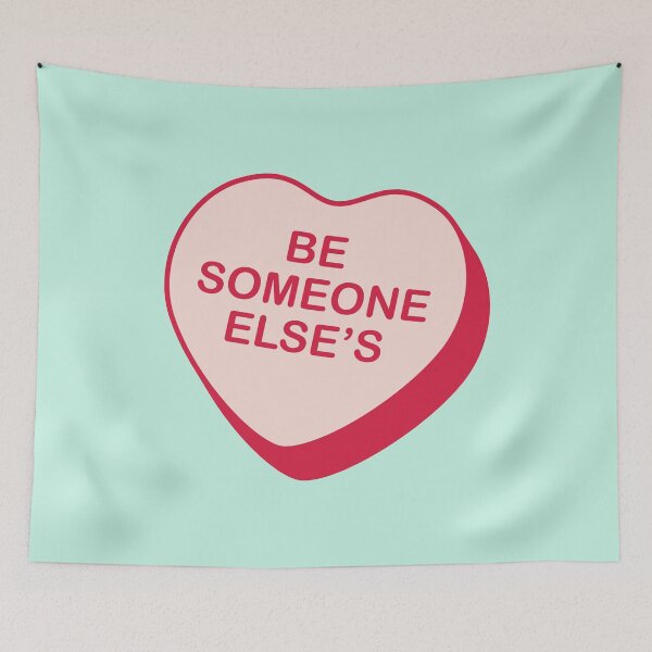 Item preview, Be Someone Else's Rejected Candy Heart designed and sold by creativecurly.