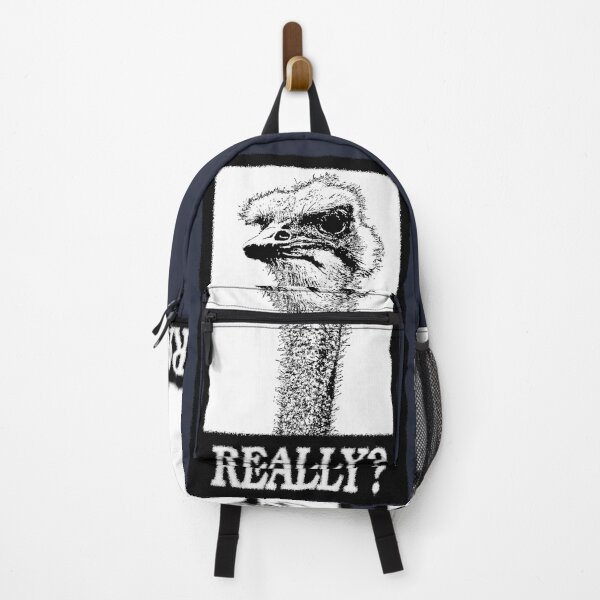 Item preview, Serious Ostrich is whatching you White designed and sold by Orloff.