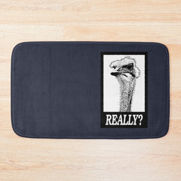 Item preview, Serious Ostrich is whatching you White designed and sold by Orloff.