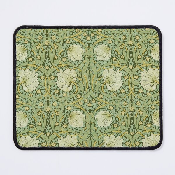 Item preview, William Morris Pimpernel Floral Blue Wallpaper designed and sold by antiqueart.