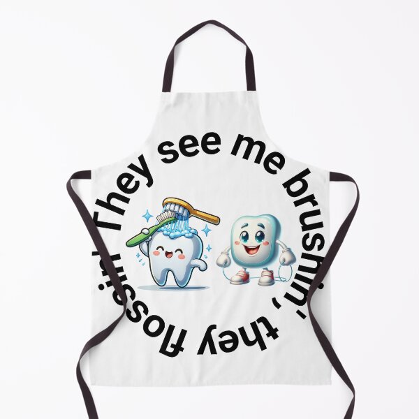 Item preview, They see me brushin', they flossin' designed and sold by TboneTreasures.