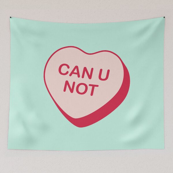 Item preview, Can U Not Rejected Candy Heart designed and sold by creativecurly.