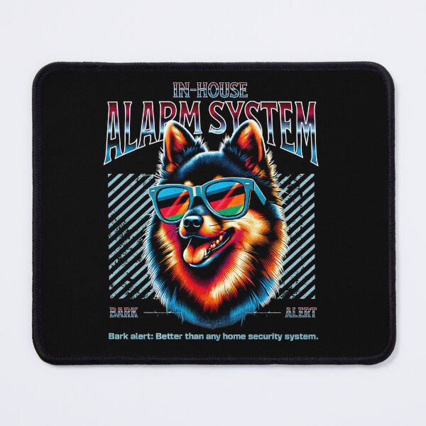 Item preview, Bark Alert Schipperke Dog designed and sold by RedDesignSyc.