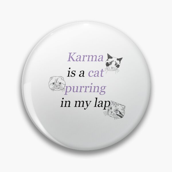 Item preview, Karma is Taylor's Cats designed and sold by LizLucasArt.