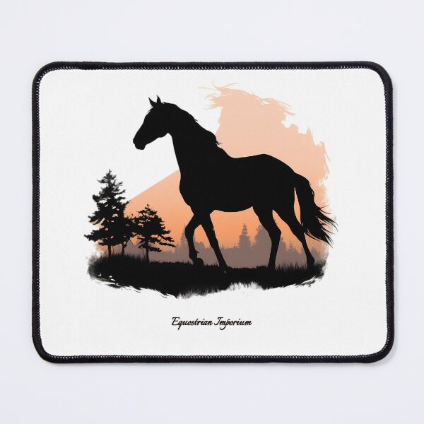 Item preview, Equine Silhouette - Horse at Dawn designed and sold by EquestrianImperium.