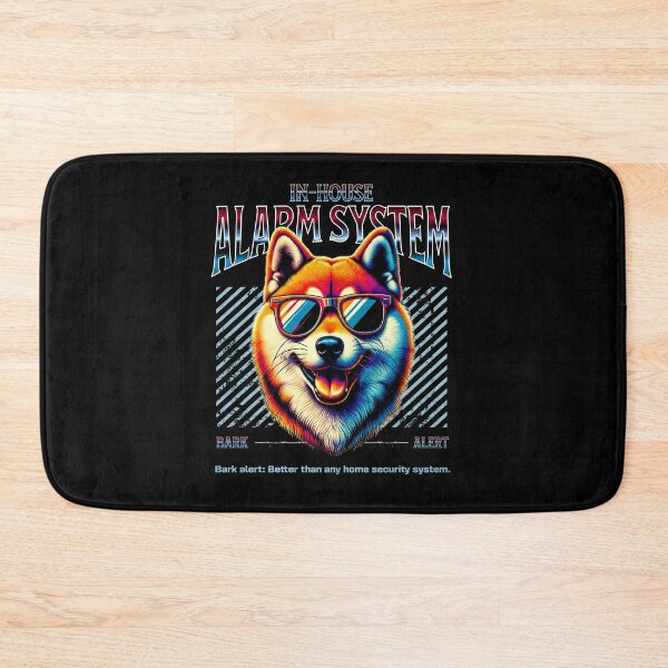 Item preview, Bark Alert Shiba Inu Dog designed and sold by RedDesignSyc.