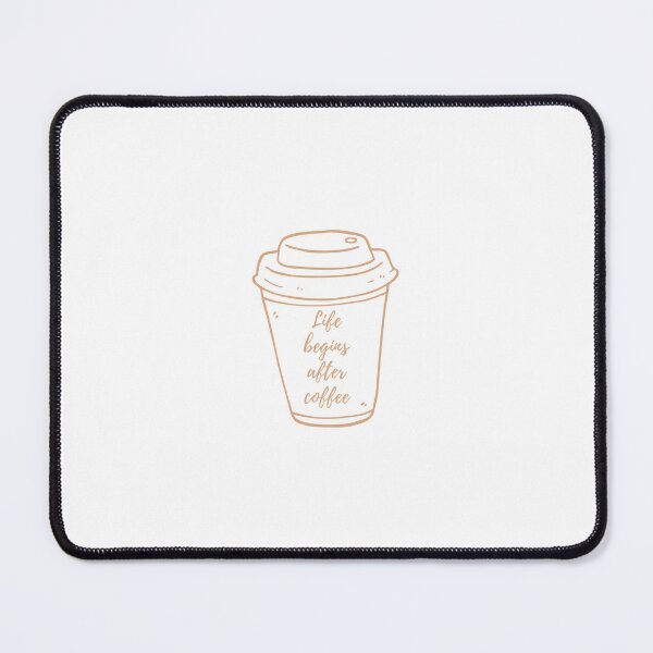 Item preview, Life Begins After Coffee designed and sold by InkImagination1.