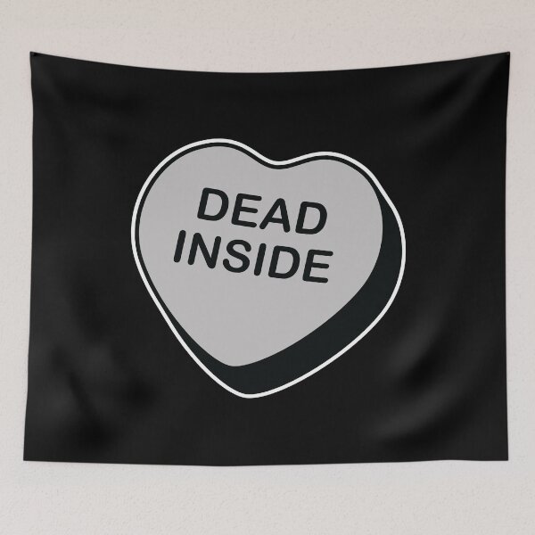 Item preview, Dead Inside Rejected Candy Heart designed and sold by creativecurly.