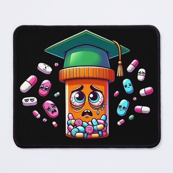 Item preview, Pharmacy School Grad - Medical Puns Pill Bottle designed and sold by LumberEchoArts.