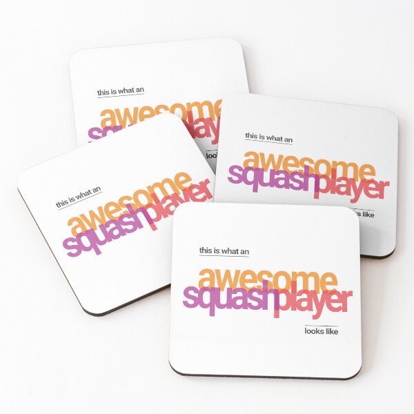 Item preview, I'm an Awesome Squash Player (Sport) designed and sold by MaryAller.
