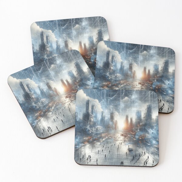 Item preview, Superposition City  designed and sold by cursed-ai.