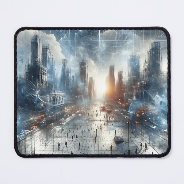 Item preview, Superposition City  designed and sold by cursed-ai.