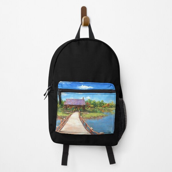 Item preview, A Bridge to Tranquility designed and sold by Delemore Art.