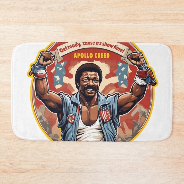 Item preview, Apollo Creed Typography | ‘Get Ready Cause It’s Show Time’ Vector Artwork designed and sold by diegomenjivar92.