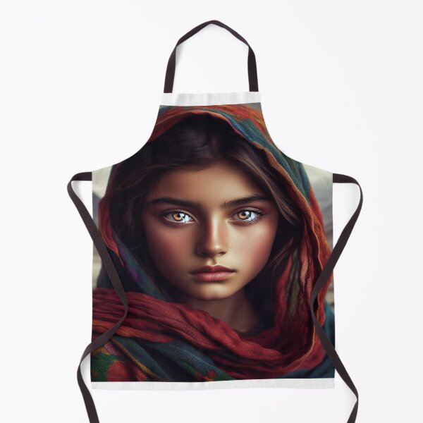 Item preview, Silent Strength: Capturing the Essence of the Afghan Girl designed and sold by InspireArtz.