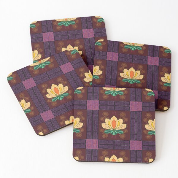Item preview, Oriental lily pad quilt designed and sold by Goddessart.