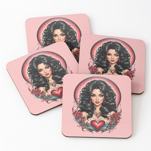 Artikelvorschau, Wunderschönes Retro-Vintage-Blumen-Tattoo-Design von Latina Chola entworfen und verkauft von BorgSpareParts.