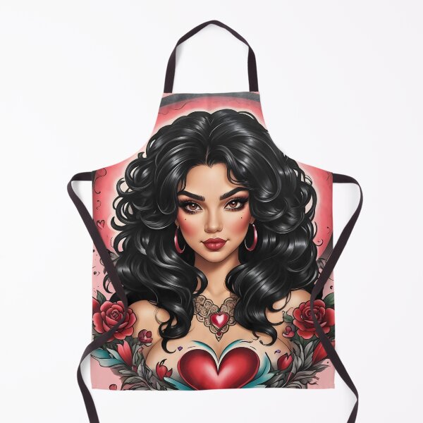 Artikelvorschau, Wunderschönes Retro-Vintage-Blumen-Tattoo-Design von Latina Chola entworfen und verkauft von BorgSpareParts.