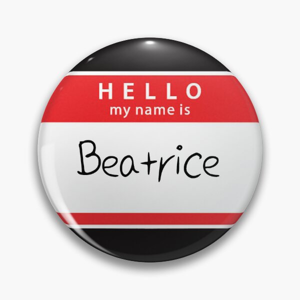 Item preview, Hello my Name is Beatrice designed and sold by Lil-Bit-Batty.