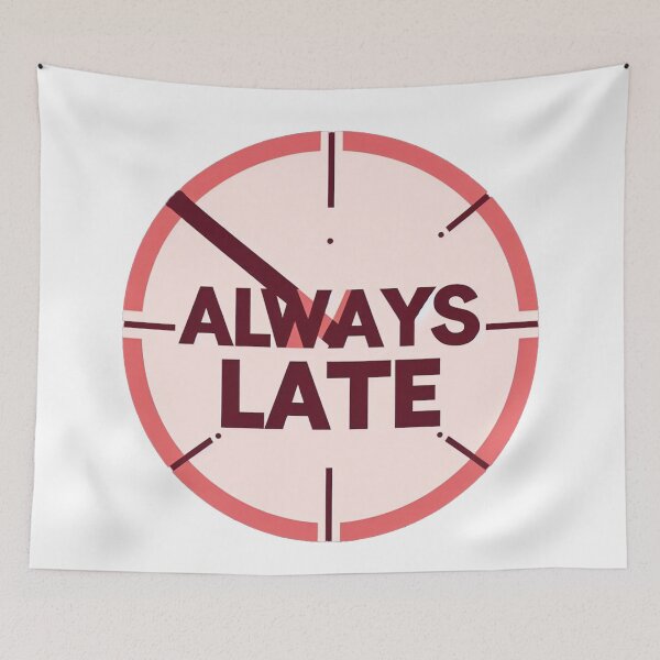 Item preview, The Perpetually Late Clock designed and sold by mYaro.