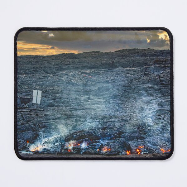 Item preview, Sunset Over Lava Field designed and sold by Alex Preiss.