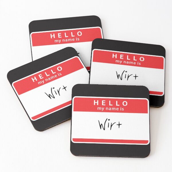 Item preview, Hello my Name is Wirt designed and sold by Lil-Bit-Batty.