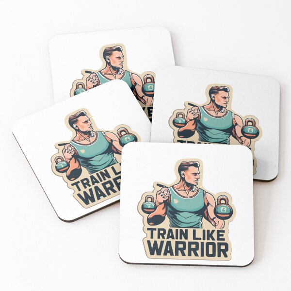 Item preview, Calisthenics Warrior Retro Workout Motivation: Train Like Warrior designed and sold by NiftyWrx.