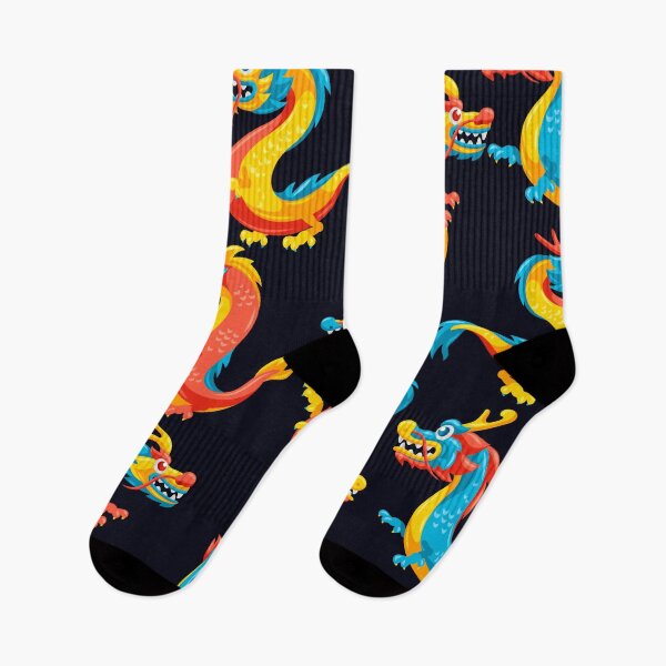 Item preview, Colorful Dragon Pattern  designed and sold by mwagie.