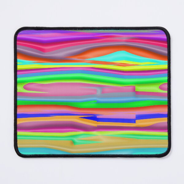Item preview, 3D Jagged Pastel Rainbow Stripe Pattern designed and sold by TheRulerofEarth.