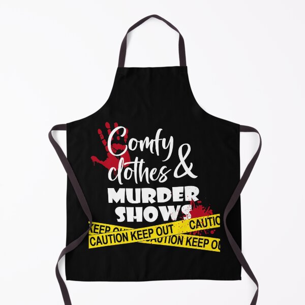 Item preview, Comfy Clothes & Murder Shows designed and sold by MickysArt.