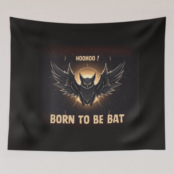 Item preview, Bat symbol. Born to be bat. designed and sold by AnnDart.