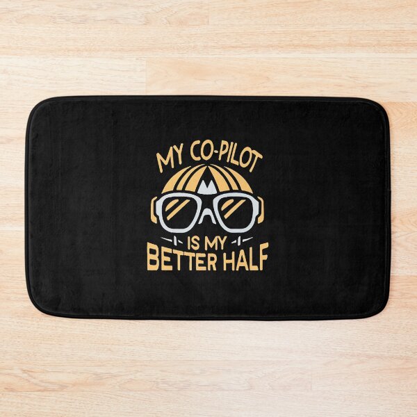 Item preview, My Co-Pilot Is My Better Half Pilot Husband designed and sold by DomTeesHaven.