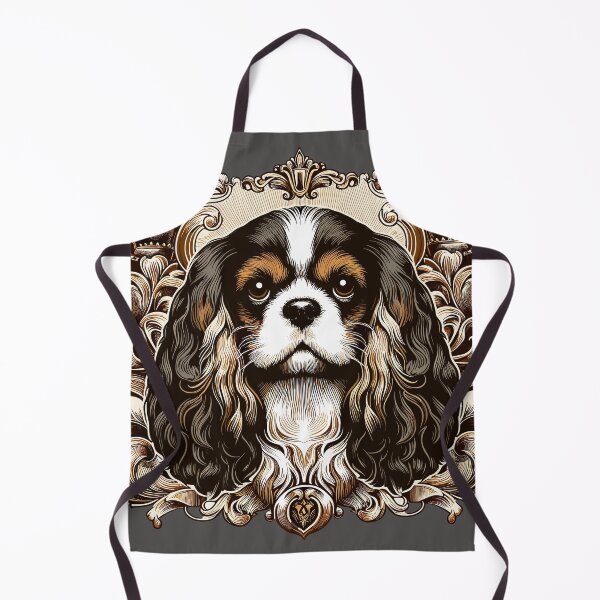 Item preview, Copy of Cavalier King Charles Spaniel Tri Vintage Dog Collection designed and sold by ElegantCat.