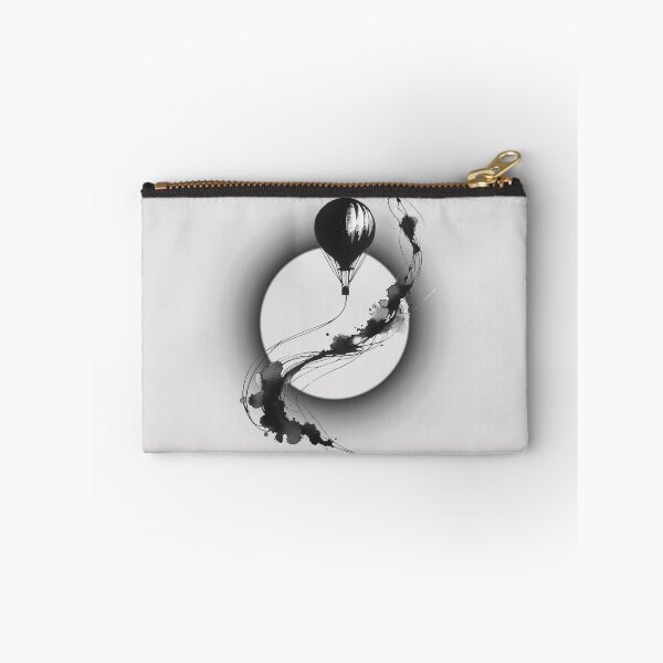 Item preview, Minimalism Line Art - Hot Air Balloon designed and sold by HausKatz.