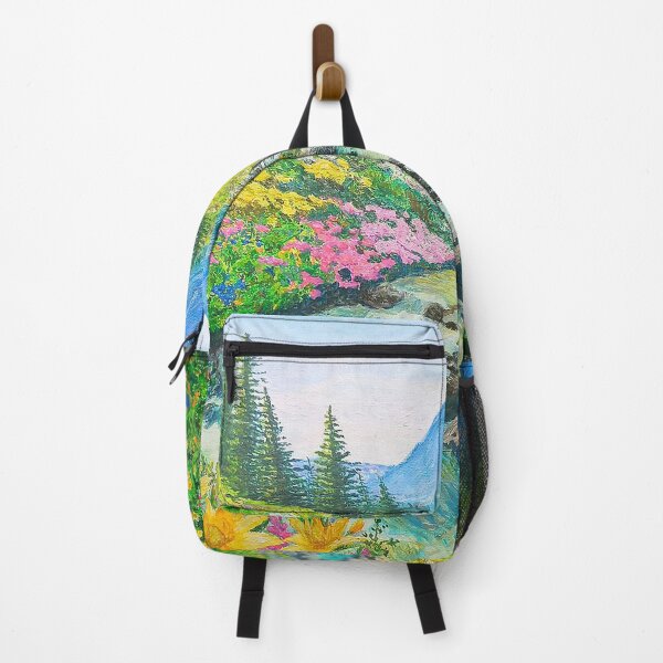 Item preview, Drawing pastel. Beautiful mountain landscape with river and designed and sold by loginovart.