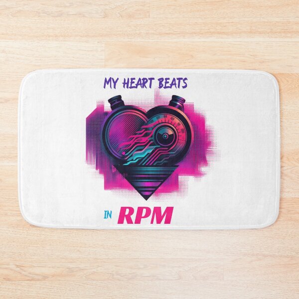 Item preview, My Heart Beats In RPM designed and sold by MiroSuaveMedia.