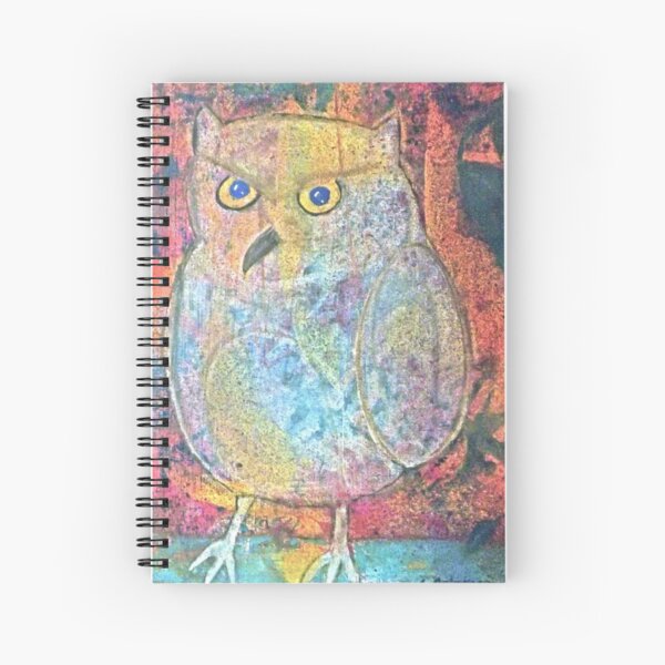 Owl Spiral Notebook