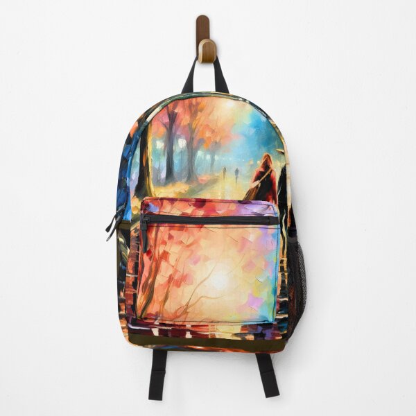 Item preview, Walk After the Rain Brushstroke Vibrant Digital Art designed and sold by acrylicartp.