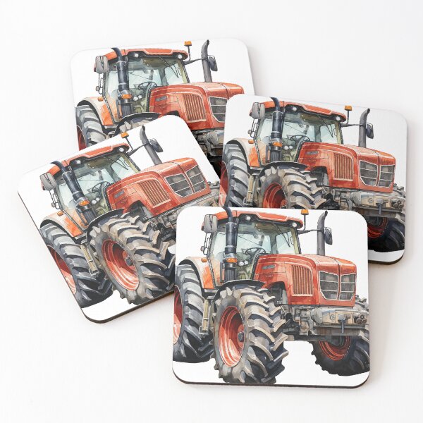 Item preview, Colorful Tractor designed and sold by Natrix Art Design.